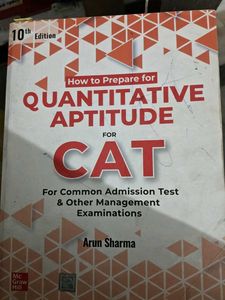 Quantitative Aptitude CAT Book