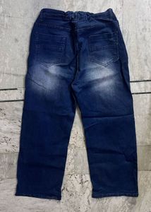 Wide Leg Denim Jeans