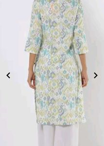 AVAASA MIX N&#39; MATCH Printed Straight Kurta