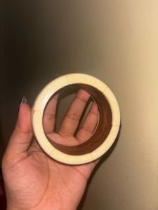 Unique Wooden -MARBLE Bangle