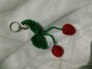 Handmade Keychain 🎀🍒