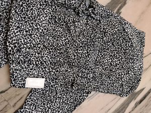 Cheetah Print Velvet Jeans