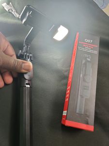 New Tripod Cum Selfie Stick With LED Light And Bluetooth Shutter Button