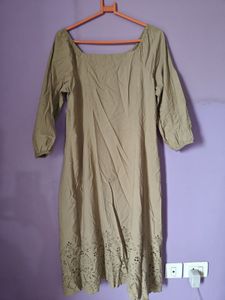 Casual Khaki Dress