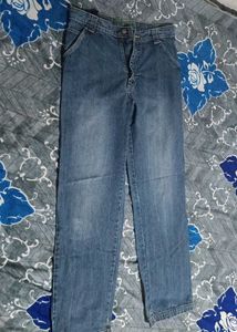Straight Fit Denim Jeans