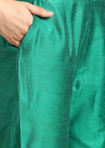 Emerald Green Embroidered set
