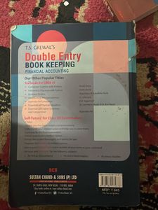 Double entry book keeping financial accounting