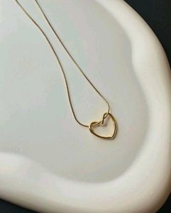 Gold Heart Necklace