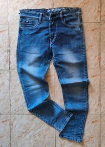 Light Blue Denim Jeans - Little Stretch