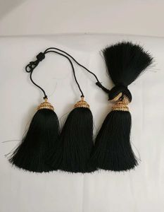 Black Tassel Dupatta Latkan