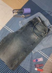 Denim Top &amp; Jeans Set