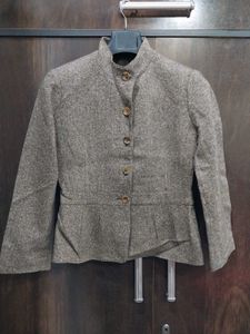 Short Coat With Front Buttons