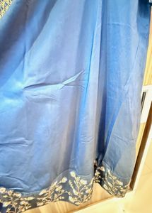 Elegant Blue Embroidered Kurta