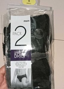 Max Men Solid Elasticated Briefs 2
