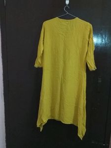 A Fabolous Yellow Kurti .