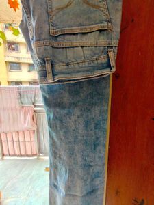 34 Inch Flying Machine Slim Tapered Blue Jeans