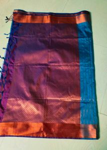 Full Shinning Banaras silk saree
