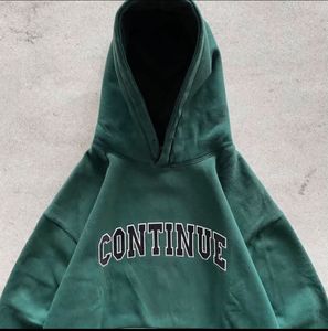 Green Graphic Hoodie