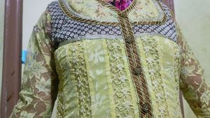 Light Yellow Dress - Poly Cotton, Comfortable