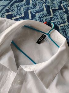 H&amp;M white Oversized shirt