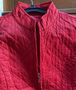 Red Quilted Vest