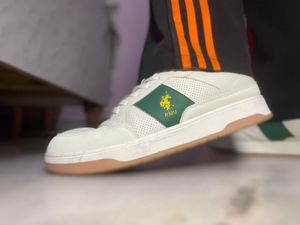 US POLO simon sneakers (White &amp; Green)