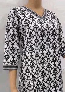 Cotton Printed Short Kurti Top