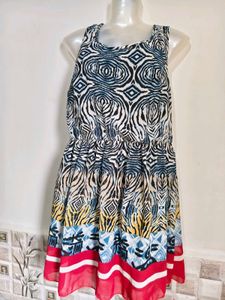 🎄Buy 1, Get 1 Free🎁L/XL Patterned Casual Dress