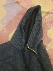 Blue Hoodie with LOVE Print