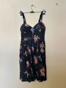 Black Floral Dress