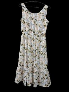 Floral Print Sleeveless Dress