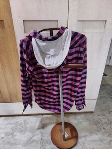 Unisex Checkered Flannel Shirt