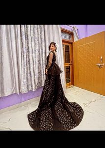Beautiful Black Weeding Gown Nd With Sharara
