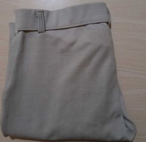 INDICLUB Men Regular Fit Cotton Blend Trousers (Si