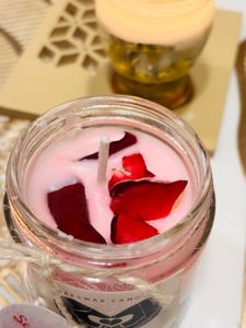 Strawberry Beeswax Candle