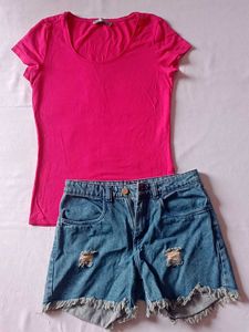 Hot Pink T-shirt