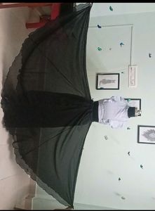 Full Circle Skirt With Croptop