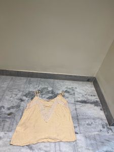 Lace Trim Cami Top