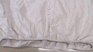 Stylish White Balloon Sleeves Top