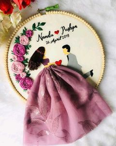 Embroidery Couple Hoop