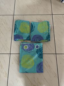1 Door Nd Set Of 2 Windows Curtains