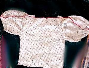 Polka Dot top with Stylish sleeves