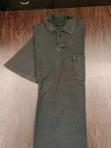 Oversized Black Faded Heavy Weight