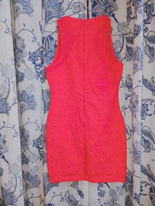 Neon Pink Bodycon Dress
