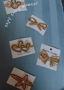 ✨️👀 Eye Catching Elegant Golden Hair Accessories