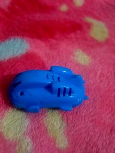 Blue Toy Submarine