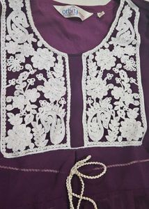 Embroidered Tunic Dress