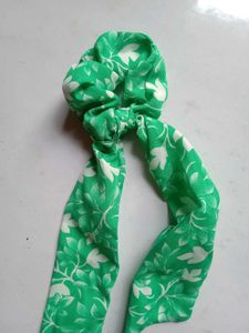 Combo Of 5 Scrunchies Rubber Band