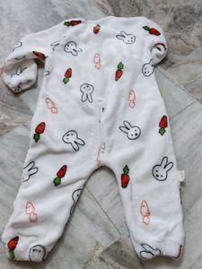 Cute Bunny Print Romper