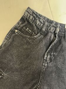 Grey Demin Pant